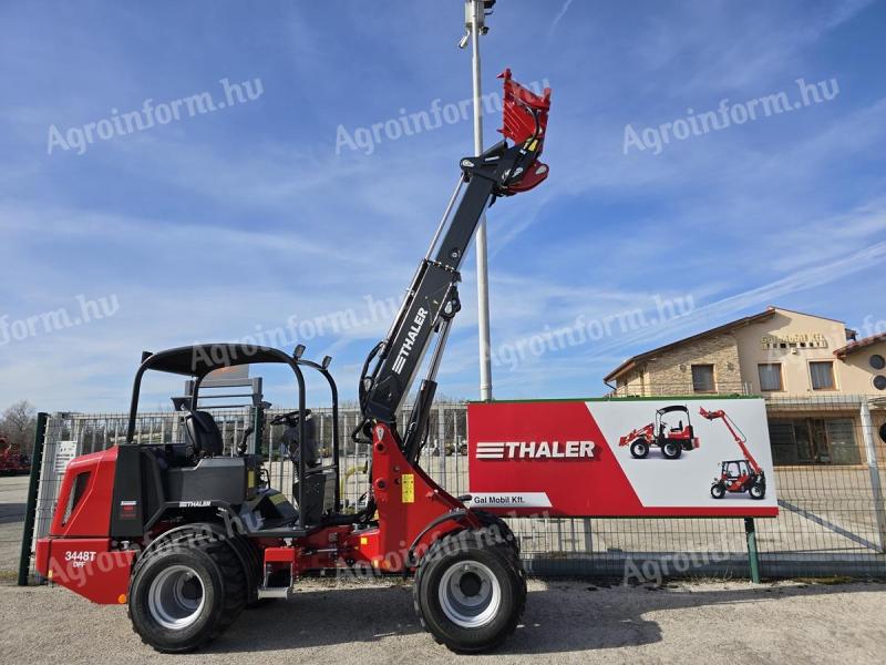 Thaler 3448T telescopic wheel loader with telescopic handler, German made! Available at