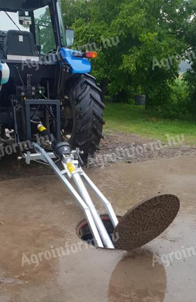 Promanure THD6 naklápěcí míchací rameno poháněné traktorem