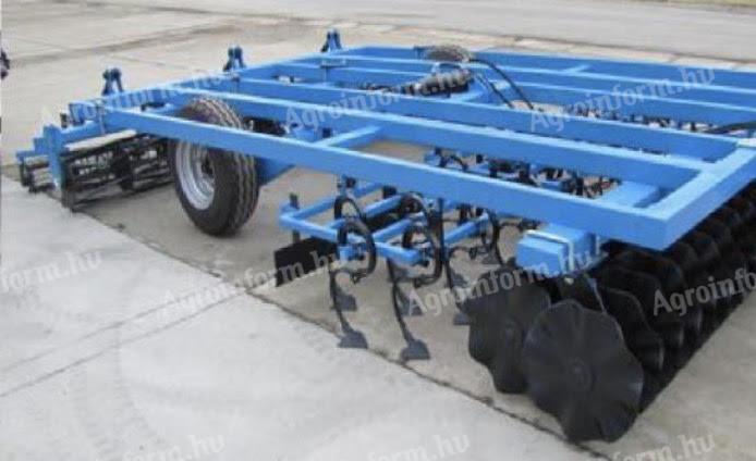 New seedbed combiners with 2 rows of discs in front, 3 rows of tines, suspended, fixed