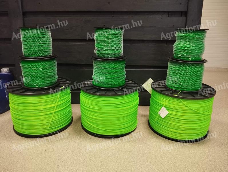 Damil 3,0 mm kvadratni profesionalni italiǰanski 1000 metara/rolna