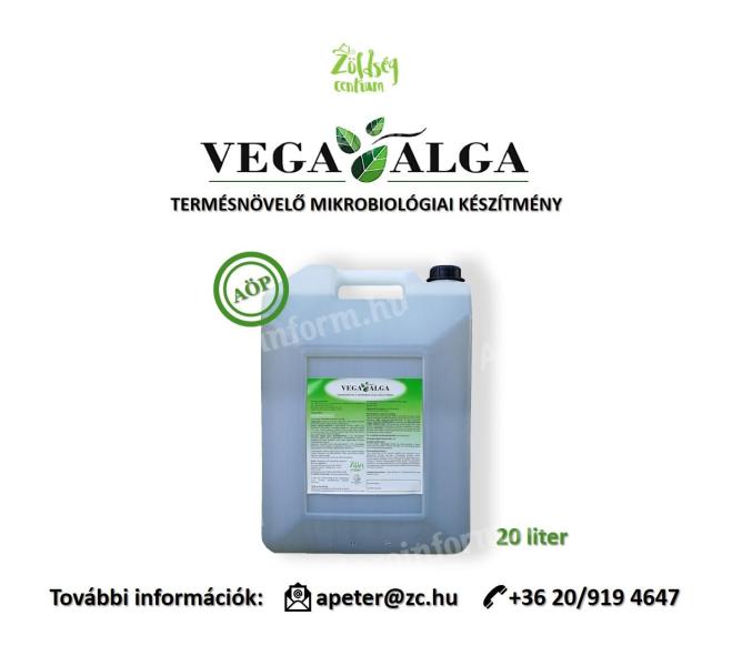 Produkt mikrobiologiczny VegaAlga do poprawy jakości upraw