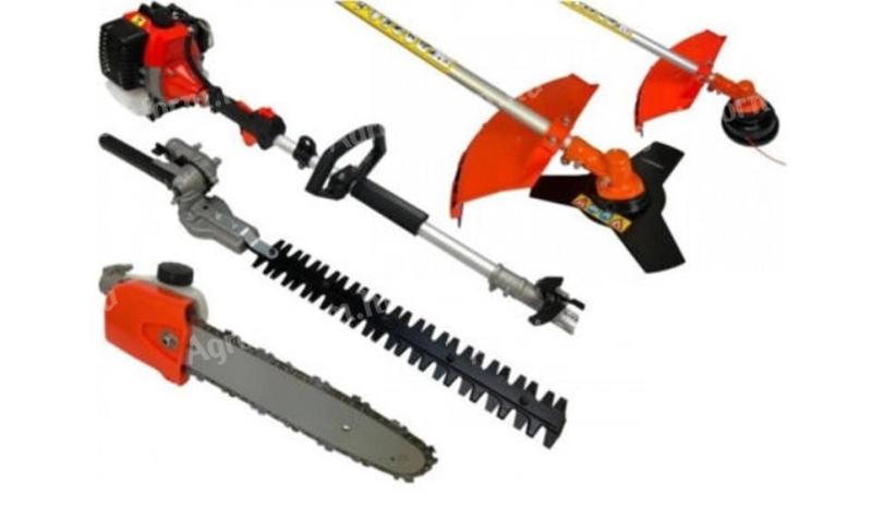 Multifunkční benzínový stroj 4 v 1 pro péči o zahradu * Welnek Tools VK-0058 *