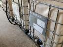 Použité plastové mřížové 1000litrové IBC nádrže
