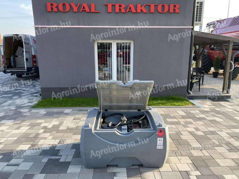 AGRO-OIL 500 LITRŮ MOBILNÍ PALIVOVÁ NÁDRŽ - ZAMETÁNÍ SKLADŮ - ROYAL TRACTOR