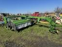 JOHN DEERE 1465, 3 METRE TRAILED DISC LAWNMOWER WITH RUBBER-TIRED SPIKE