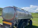 Saválló tartálykocsi 11000l,nitrosol tartály, tej szállító tartálykocsi