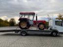 Machine transport, mobile home transport, tractor transport, MTZ
