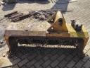 Hydromotor-driven hydraulic scythe, crusher, stalk crusher, mulcher
