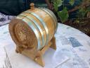 Hand carved 3 litre strawberry barrels for sale - excellent condition
