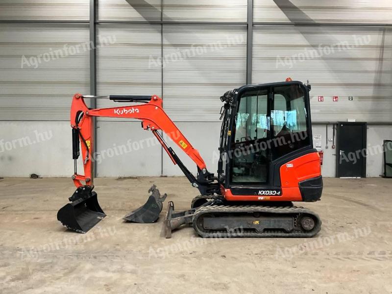 Kubota KX 030-4 / 2018 / 1 608 hours / Leasing from 20%