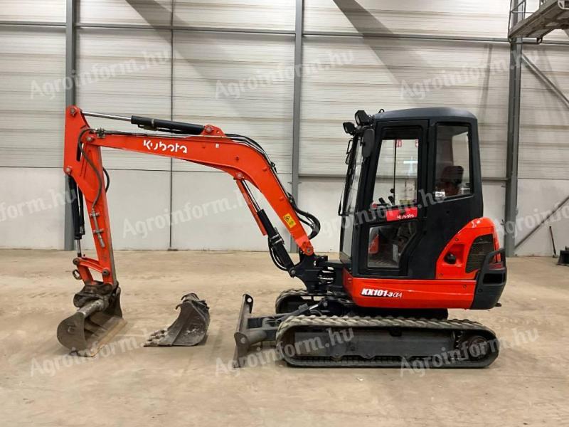 Kubota KX 101-3 A 4 / 2016 / 3 460 hours / Leasing from 20%