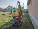Chemical container 660 l, 12 m frame
