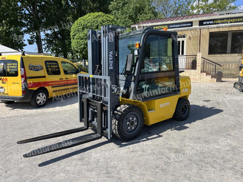 SHERPA FL30D diesel forklift with and without cab