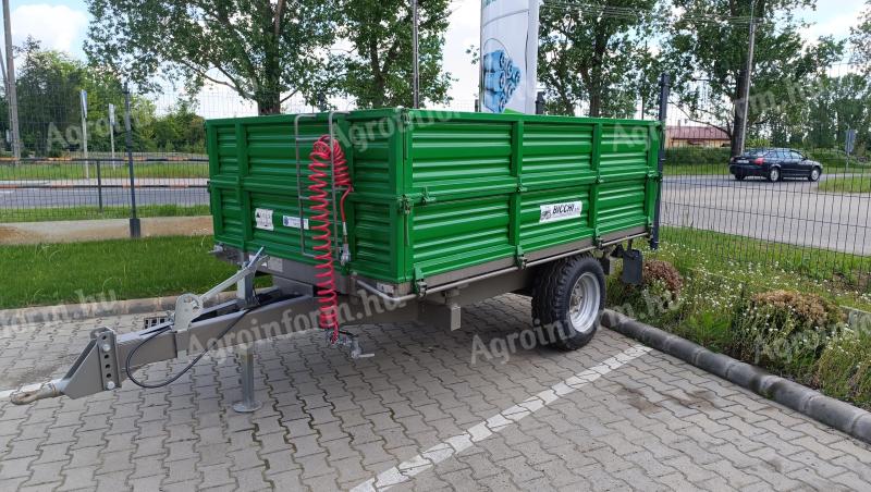3.2 t BRT 228 Bicchi single axle trailer