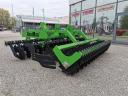 AGRIMETAL 3M SUSPENDED SHORT DISC WITH SPIKED ROLLER - STOCK SWEEP ACTION