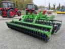 AGRIMETAL 3M SUSPENDED SHORT DISC WITH SPIKED ROLLER - STOCK SWEEP ACTION