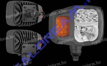 JCB headlight + position + turn signal, right, full LED