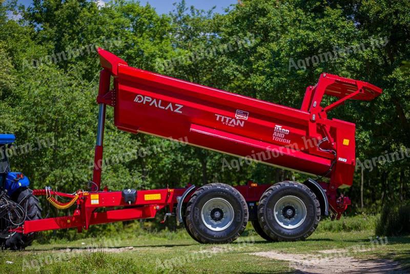 PALAZ TITAN tandem prikolica za korn̂ače od 20 tona