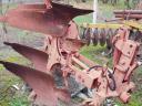 Variable speed amphibious plough