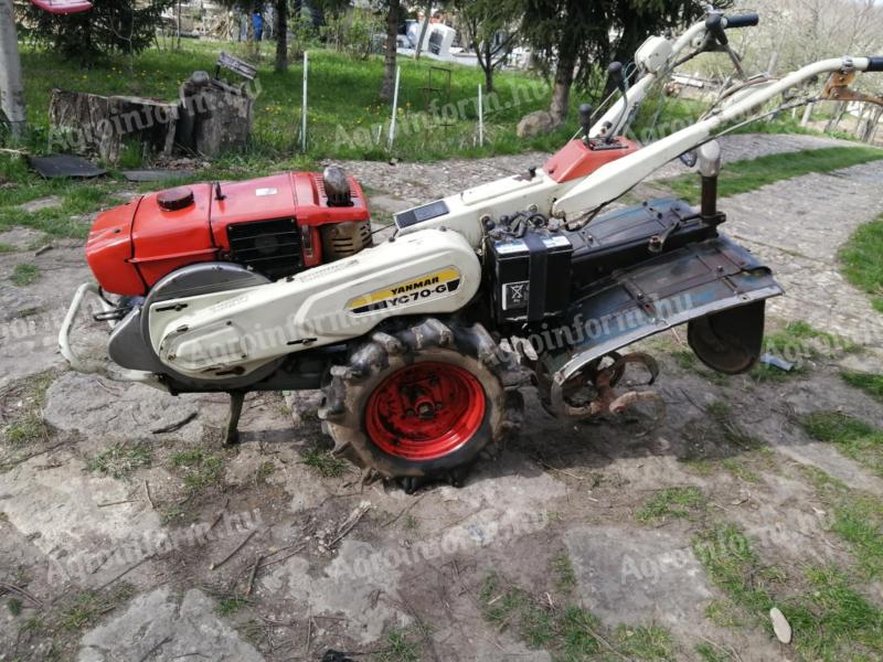 Japonský malotraktor Yanmar, kypřič YC-70-G
