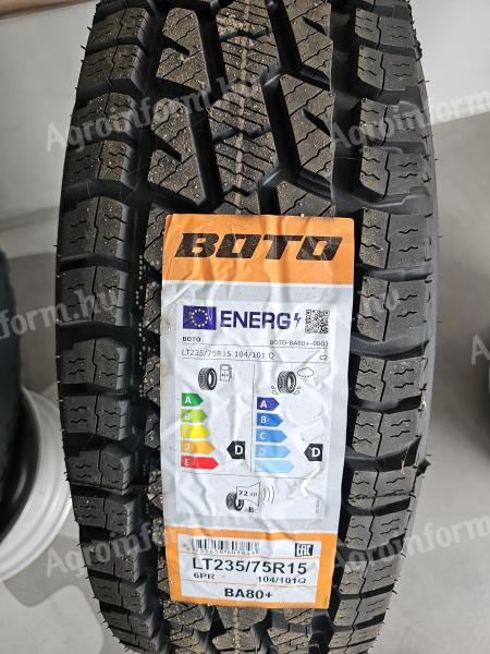 235/75R15 BOTO New A/T ALLTERRAIN Rubber action