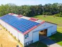 Horse farm and working chicken house with farm buildings, apartment for sale