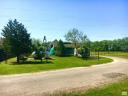 Horse farm and working chicken house with farm buildings, apartment for sale