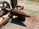 Conical splitter, splitting with electric motor