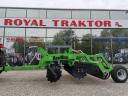 AGRIMETAL 2,75 M SEMI-TRAILED SHORT WHEEL WITH SPLINED ROLLERS - STOCK SWEEP ACTION