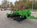 AGRIMETAL 2,75 M SEMI-TRAILED SHORT WHEEL WITH SPLINED ROLLERS - STOCK SWEEP ACTION
