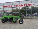 AGRIMETAL 2,75 M SEMI-TRAILED SHORT WHEEL WITH SPLINED ROLLERS - STOCK SWEEP ACTION
