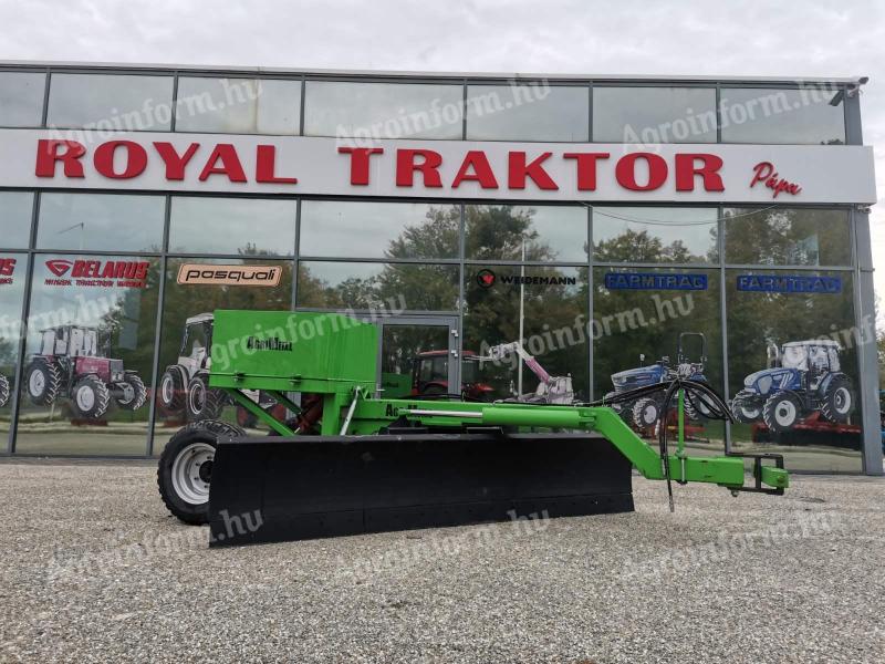 AGRIMETAL 3,5 M TAŽENÝ GREJDR - ZAMETACÍ STROJ PRO SKLADY - ROYAL TRACTOR