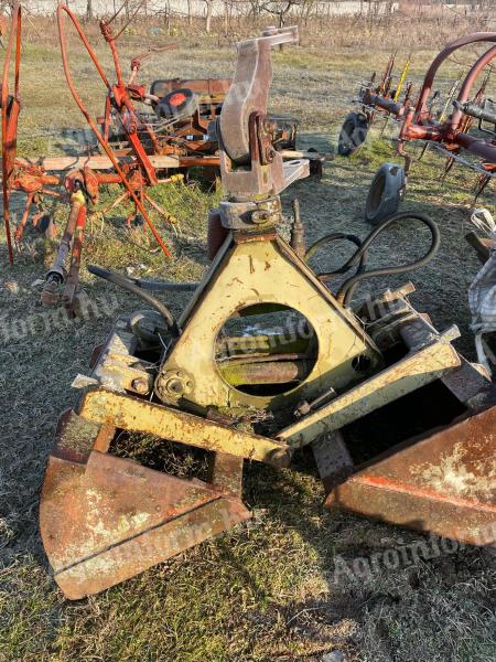 Tool for rotary excavator, front tine bucket