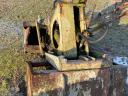 Tool for rotary excavator, front tine bucket