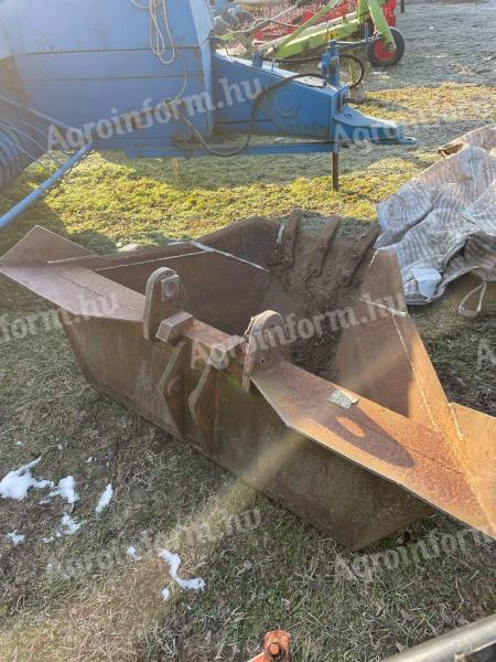 Tools for rotary excavators, profile trench shovels