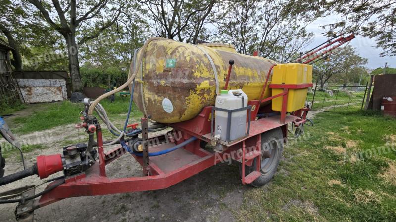 2000 litre sprayer