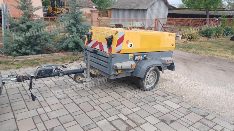 Atlas Copco XAS 67 DDG compressor + 6 kW aggregator