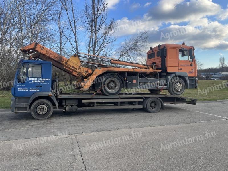 Machine transport 9 t load 450 Ft/km