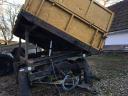 Trailer, tipper, MBP 6, 5, red plates, 4 years technical