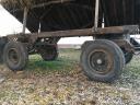 Trailer, tipper, MBP 6, 5, red plates, 4 years technical