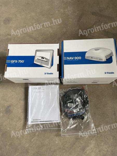 Prodej monitoru Trimble GFX 750, antény NAV 900, sady pro vedení vedení linek