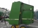 John Deere 550 string baler with round baler