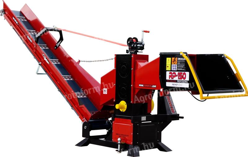 REMET RP-150 6 NOŽOVÝ ŠTĚPKOVAČ VĚTVÍ 300 CM S DOPRAVNÍM PÁSEM - SE SLEVOU - ROYAL TRACTOR