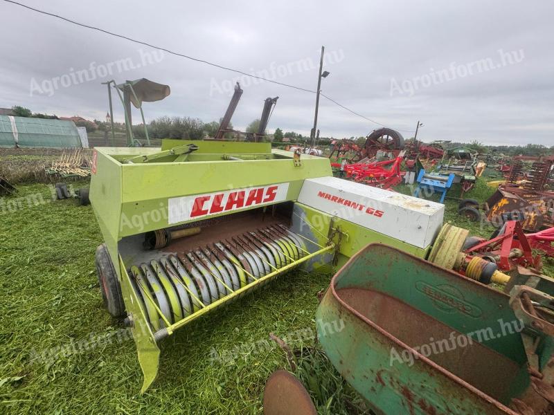 CLAAS MARKANT 65, small cubes baler