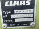 CLAAS MARKANT 65, small cubes baler