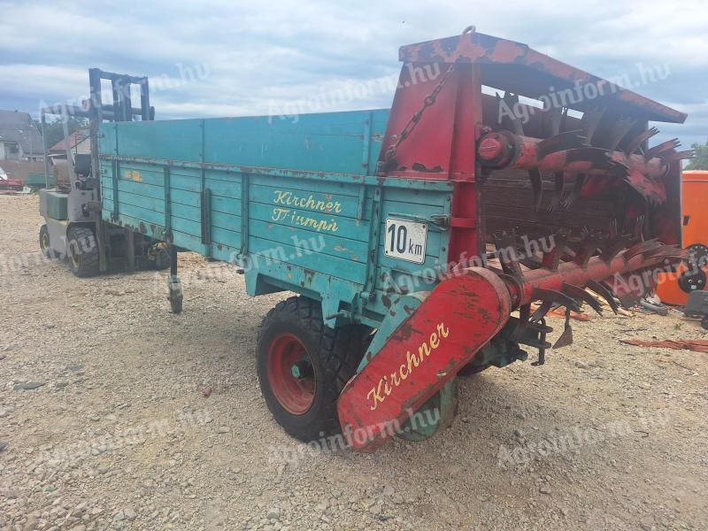 Organic manure spreader