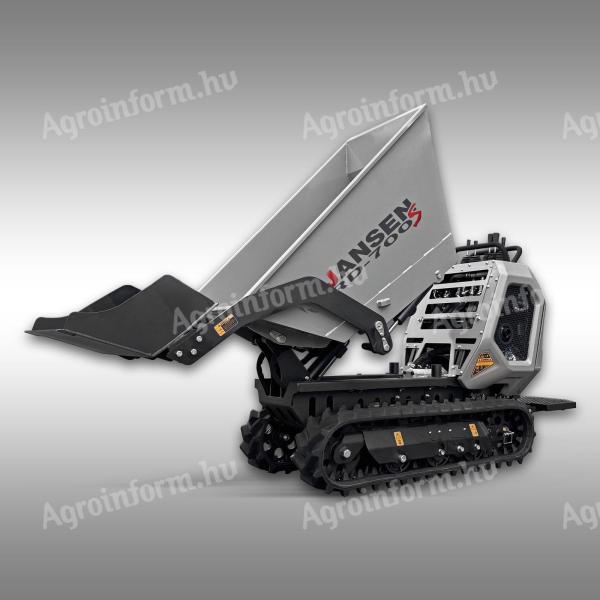 Self loading caterpillar mini dumper - motorised wheelbarrow - Jansen RD-700S