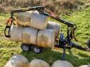 More Maskiner SF12 trailer and 7 m crane