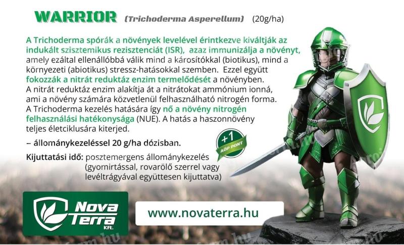 Środek do usuwania ścierniska i odżywka do roślin Warrior (szczep Trichoderma)