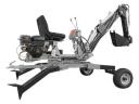JANSEN Mini Excavator MB-360°, Petrol engine, Walk-behind excavator, 360° rotating ring